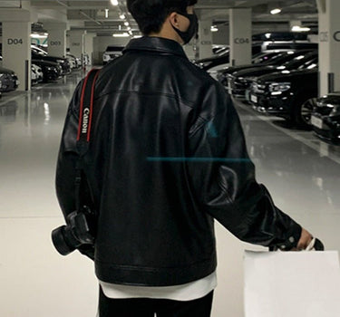 GS No. 5 Urban Leather Jacket - Gentleman's Seoul