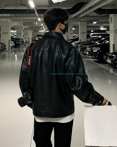 GS No. 5 Urban Leather Jacket - Gentleman's Seoul