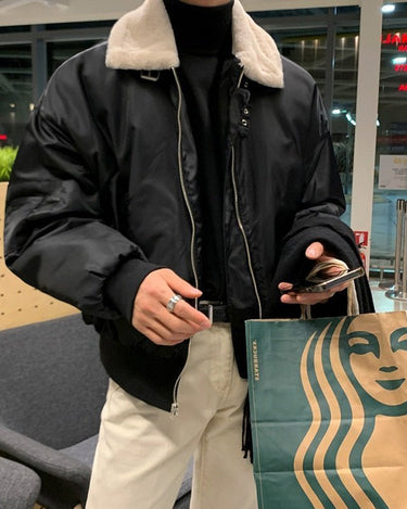 GS No. 55 Korean Modern Bomber Jacket - Gentleman's Seoul -