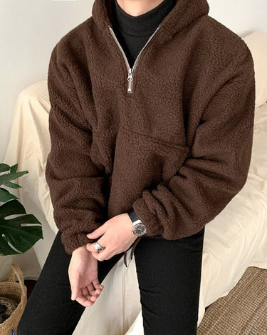 GS No. 63 Plush Quarter Zip Pullover - Gentleman's Seoul