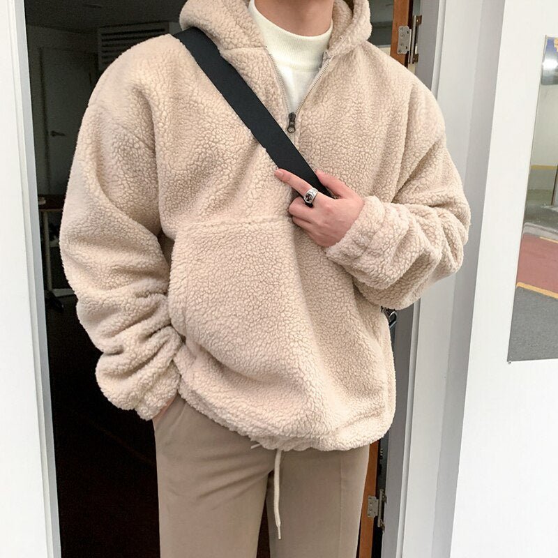 GS No. 63 Plush Quarter Zip Pullover - Gentleman's Seoul