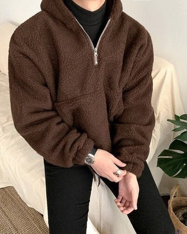 GS No. 63 Plush Quarter Zip Pullover - Gentleman's Seoul -