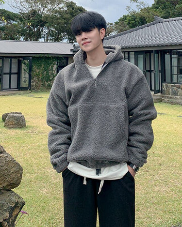 GS No. 63 Plush Quarter Zip Pullover - Gentleman's Seoul