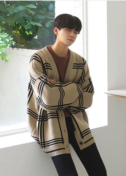 GS No. 66 Korean Loose Cardigan - Gentleman's Seoul -