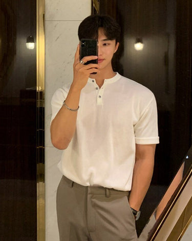 GS No. 68 Silk T-shirt - Gentleman's Seoul -