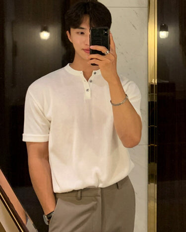 GS No. 68 Silk T-shirt - Gentleman's Seoul