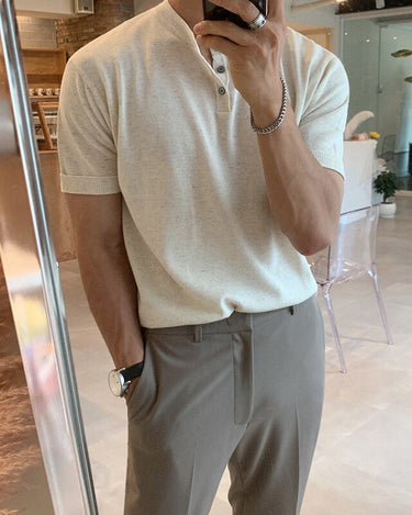 GS No. 68 Silk T-shirt - Gentleman's Seoul