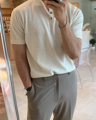 GS No. 68 Silk T-shirt - Gentleman's Seoul