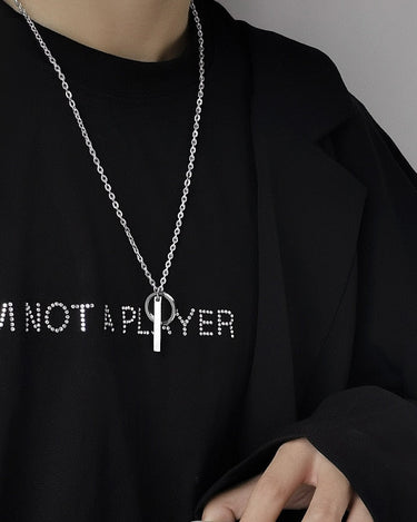 GS No. 69 Ring Necklace - Gentleman's Seoul
