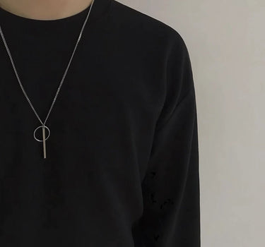 GS No. 69 Ring Necklace - Gentleman's Seoul -