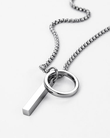 GS No. 69 Ring Necklace - Gentleman's Seoul