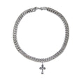 GS No. 71 Cross Double-chain Necklace - Gentleman's Seoul