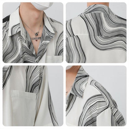 GS No. 73 Textured Short-sleeves Shirt - Gentleman's Seoul -