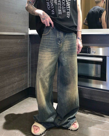 GS No. 75 Korean Loose Jeans - Gentleman's Seoul -