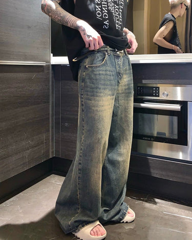 GS No. 75 Korean Loose Jeans - Gentleman's Seoul -