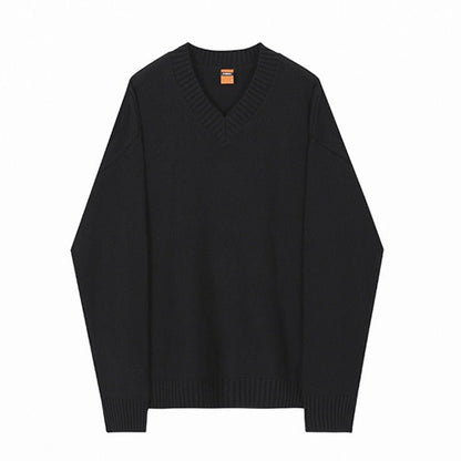 GS No. 77 Korean V-neck Sweater - Gentleman's Seoul -