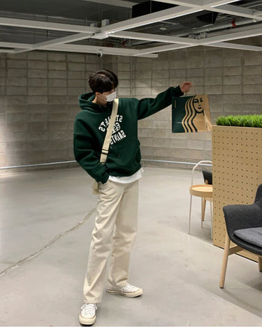 GS No. 79 Korean Loose Hoodie - Gentleman's Seoul -