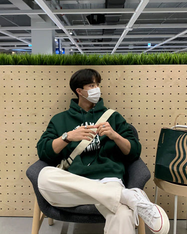 GS No. 79 Korean Loose Hoodie - Gentleman's Seoul -