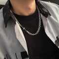 GS No. 83 Pendant Double-layer Necklace - Gentleman's Seoul -