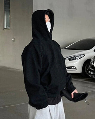 GS No. 85 Tweed Loose Hoodie - Gentleman's Seoul -