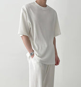 GS No. 91 Pleated T-shirt - Gentleman's Seoul -