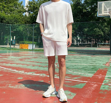 GS No. 92 Pleated Shorts - Gentleman's Seoul -