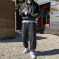 GS No. 94 Grey Zip-up Hoodie and Sweatpants - Gentleman's Seoul -