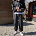 GS No. 94 Grey Zip-up Hoodie and Sweatpants - Gentleman's Seoul -