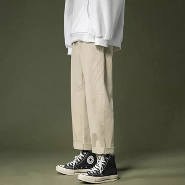 GS No. 98 Japanese Casual Cropped Pants - Gentleman's Seoul -