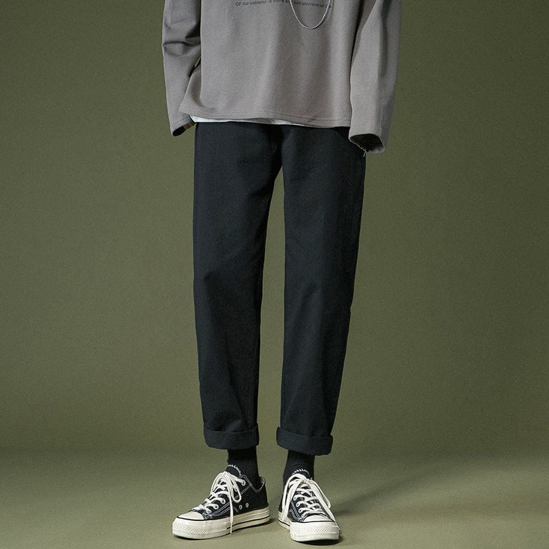 GS No. 98 Japanese Casual Cropped Pants – Gentleman's Seoul