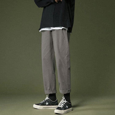 GS No. 98 Japanese Casual Cropped Pants - Gentleman's Seoul -